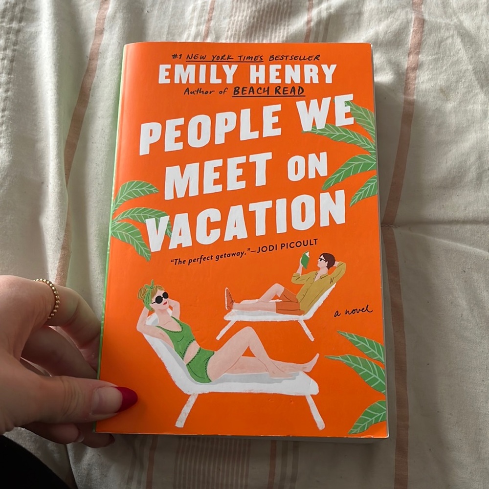 People We Meet on Vacation by Emily Henry, #1 New York times best seller!
